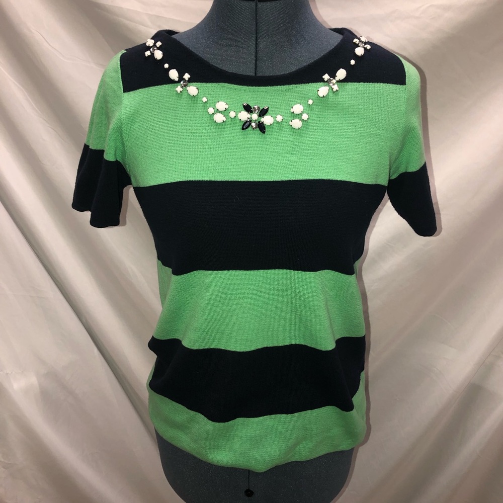 The Limited Embellished Sweater Blouse, XS